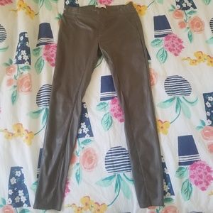 Abercrombie and Fitch Faux leather Leggings